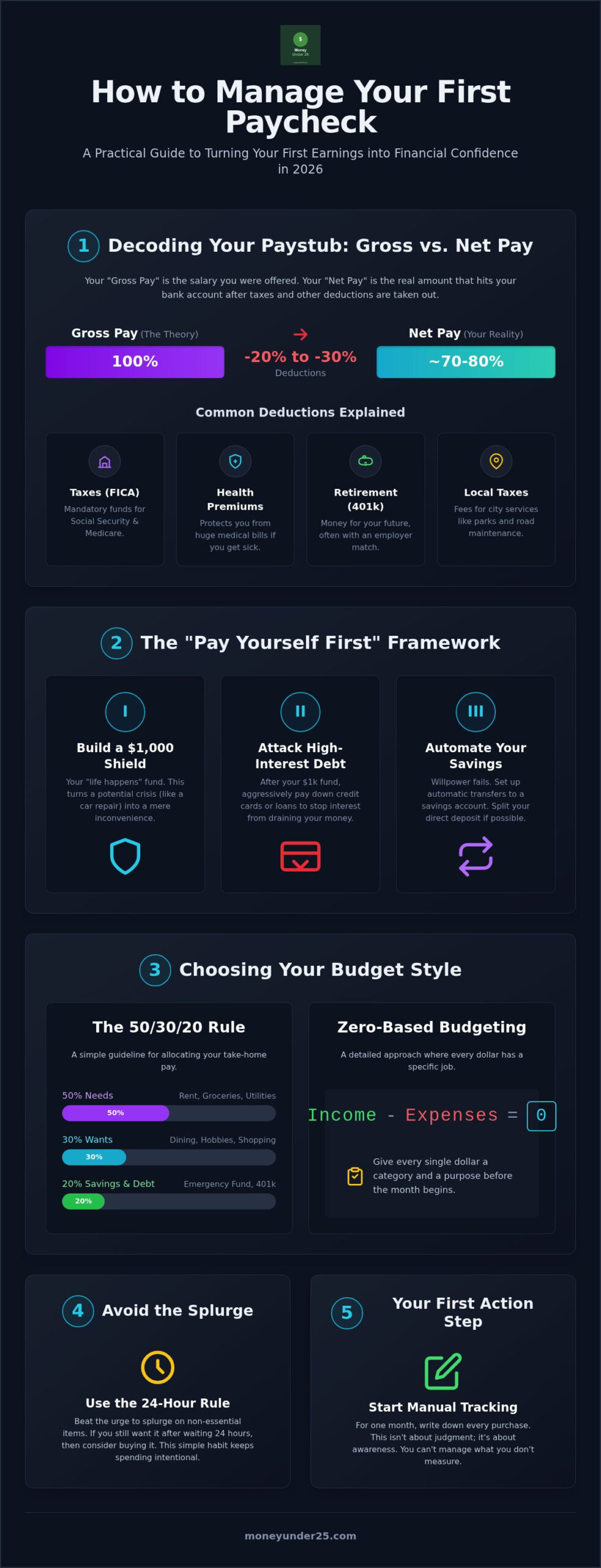 Managing Your First Paycheck: A 2026 Guide for Young Adults